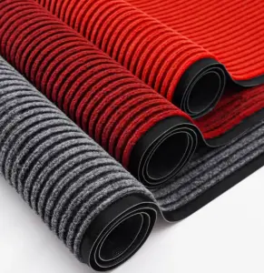 Wholesale Polyester Indoor Front Doormat Custom Entrance Mat Commercial Outdoor Door Mats with PVC backing