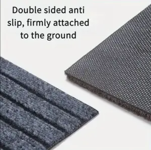 Rugs PVC seven stripe floor mat Household dustproof water absorption Household floor mat Door Mat Carpet