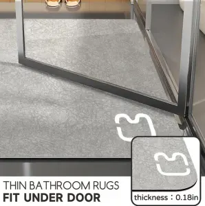 Machine Made Diatom Mud Cushion Toilet Water Absorption Pad Non-Slip Footrest Door Diatomite Stone Bath Mat
