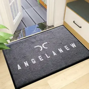 Personalized Logo Doormat Nylon Printed Carpets and Rugs With Rubber Backing Custom Printed Logo Door Mat