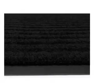 Seven Ribbed Striped Mats Entrance Outdoor Pvc Floor Mat Non Slip Dust Clean Polyester Door Mat