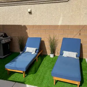 LW-01 Custom size Realistic UV Resistant Faux Grass Turf Rug Patio Lawn Artificial Grass Rug for Indoor Outdoor Balcony Decor