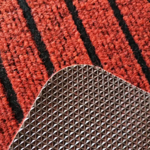 Custom Printed Comfy Standing Washable Anti Slip Carpet floor mats custom made kitchen rugs with seven stripes