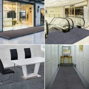 Custom Weather-Resistant Rain Snow Absorbent Anti-slip Carpet Door Mat Roll