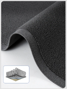Custom Logo Mat Free design Doormat PVC Spaghetti Coil Mat Entrance Mats Nylon Carpet