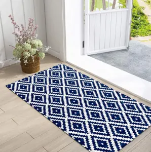 Bestselling American retro crossover entrance foot mat, modern home anti fouling home crystal velvet carpet