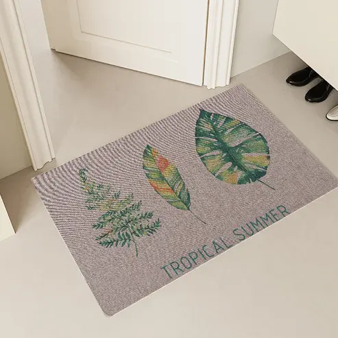 U-HOME Water Absorbent Kitchen Non Slip Bath Mat Wholesale Bathroom Rug Set Stable Inter Noise Floor Mat for Home
