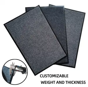 Custom Commercial Door Mat Anti-slip Welcome Entrance Runner Rugs Entryway Carpets Indoor Doormats Outdoor Floor Mats