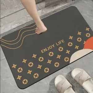 carpet toilet anti slip quick drying diatom mud soft mat super absorbent mat bathroom waterproof floor mats Bath Rug