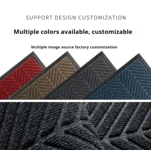 High Quality Exclusive New Product Commercial Anti Slip Doormat Outdoor Custom Print Doormat Entrance carpet with logo Floor Mat