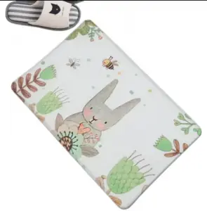 Foot mat, oil resistant, waterproof, household mat, door mat New kitchen floor mat, long strip, absorbent, non slip mat
