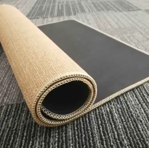 Empty Brown Grey White Painting Sublimation Blank Linen Rubber Door Mats