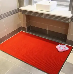 Indoor outdoor entrance doormat stripe carpet ribbed door mat carpet floor