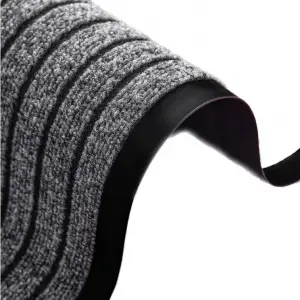 Wholesale Anti-Slip Entrance Door Mat Runner Rug Seven Stripes PVC Backing Washable Polyester Kitchen Floor Mat for Hotels