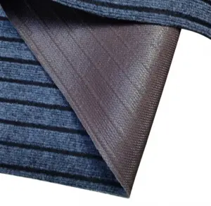 American Hot Sale Welcomed Seven Striped Mat with TPR Backing PVC Backing Widely Used Indoor Outdoor Mat Carpet Rolls