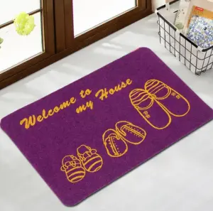 Outdoor sublimation mats Customized Digital Print White Blank Sublimation Blank Floor Mat for front door