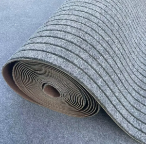 Hot Selling Modern Striped Design Polyester Door Mat Durable Easy Clean for Outdoor Home Use Woven Reasonably Priced