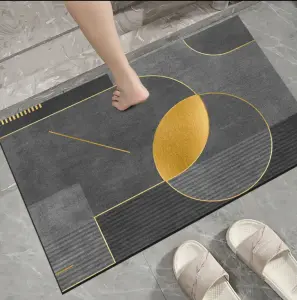 carpet toilet anti slip quick drying diatom mud soft mat super absorbent mat bathroom waterproof floor mats Bath Rug