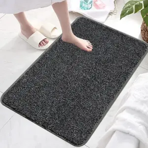 Quick Dry Soft and Durable Modern Anti Slip Doormat Rug Machine-Washable Cotton Bathroom Mat Non-Slip House Mat for Home Use