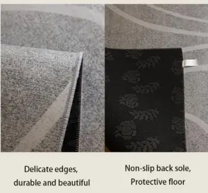 crystal velvet Area Rugs Geometric Pattern Non Slip Living Room mats Bedroom Travel Camping Prayer Carpets