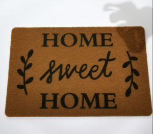 Home & Garden Home Textiles Carpets & Rugs Door Mats Custom Design Printed Door Mats PVC Backing Welcome Entrance Mat Plain Artificial Coir Fiber Coconut Coco Custom Welcome Mat