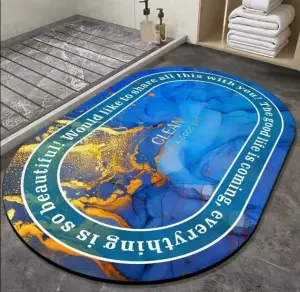 Super Absorbent Diatom Mud bath mat Soft Diatomite Bath Mat for Bathroom”HIGH QUALITY“ Carpet!
