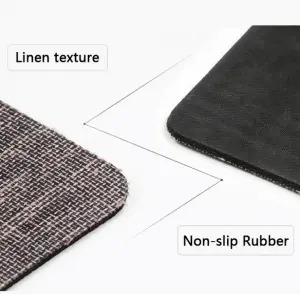Wholesale New Product Floor Sports Jute Mat Non-slip Natural Linen Rubber Yoga Mat