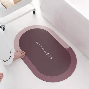 Bath Mat Super Absorbent Non slip Diatom Mud Bathroom Rug Quick Drying Bath Shower Rug Kitchen Entrance Door Mats Home Floor Mat