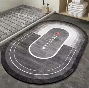 Super Absorbent Diatom Mud bath mat Soft Diatomite Bath Mat for Bathroom”HIGH QUALITY“ Carpet!