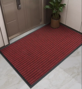 Hot Selling Non slip Seven Striped Doormat Hallway Carpet Kitchen Oil Absorbent Carpet Floor Mat