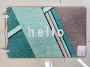 Custom Logo PVC Rubber TPR Nylon Welcome Doormat Digital Printed Floor Door Mat