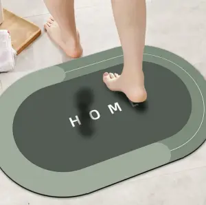 Luxurious Diatomaceous Non Slip Absorbed Water Carpet Quick Drying Bathroom Mat Rug Absorbent Diatomite Bath mats