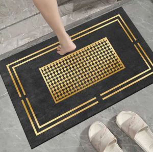 Carpet Toilet Anti slip Quick Drying Diatom Mud Soft Mat Super Absorbent Mat Bathroom Waterproof Floor Mats Bath Rug