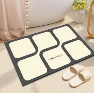carpet toilet anti slip quick drying diatom mud soft mat super absorbent mat bathroom waterproof floor mats Bath Rugs