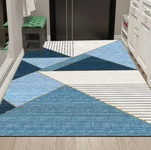 Wholesale modern style carpet custom crystal velvet carpet living room bedroom carpet