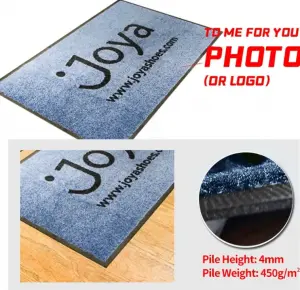 Personalized Logo Doormat Nylon Printed Carpets and Rugs With Rubber Backing Custom Printed Logo Door Mat