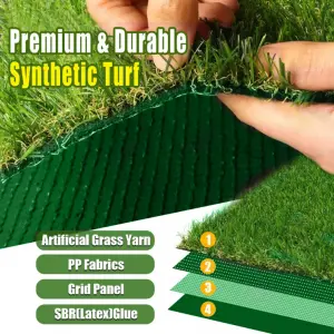 Wholesale Cheap Price Waterproof Fireproof Faux Turf Lawn Grass Carpet Artificial Grass for Carpet Landscaping