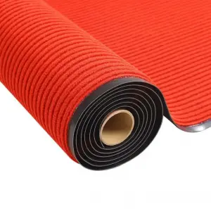 Indoor outdoor entrance doormat stripe carpet ribbed door mat carpet floor