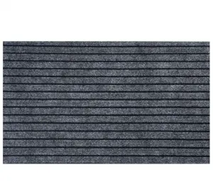Seven Stripe Rib Rug Floor Door Mat for Home China Factory Front Indoor Entrance Outdoor Polyester