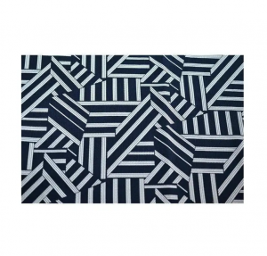 Bestselling American retro crossover entrance foot mat, modern home anti fouling home crystal velvet carpet