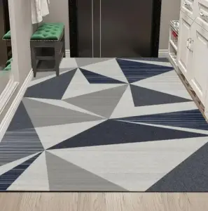 Wholesale modern style carpet custom crystal velvet carpet living room bedroom carpet